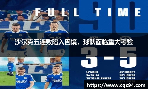 沙尔克五连败陷入困境，球队面临重大考验