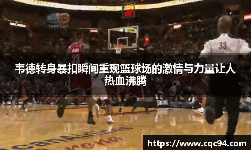 韦德转身暴扣瞬间重现篮球场的激情与力量让人热血沸腾